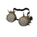 Vintage Steampunk Cyber Goggles 3D Skull Lens Sunglasses