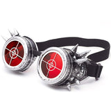 Steampunk Goggles Glasses Men Welding Cyber Punk Biker