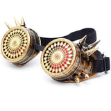 Steampunk Glasses Cyber Goggles Vintage Retro Halloween